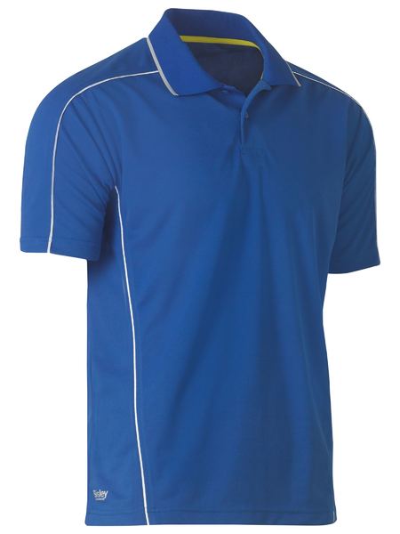 Bisley Cool Mesh Polo with Reflective Piping (BISBK1425)