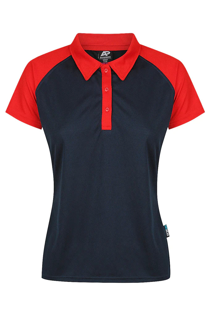 Aussie Pacific Manly Ladies Polos Short Sleeve (Additional Colours) (APN2318)