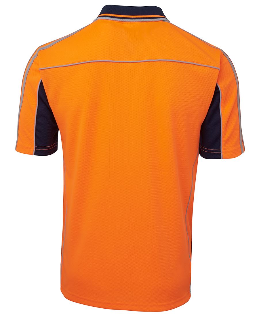 JB's Hi Vis Arm Tape Polo Short Sleeve (JBS6AT4S)