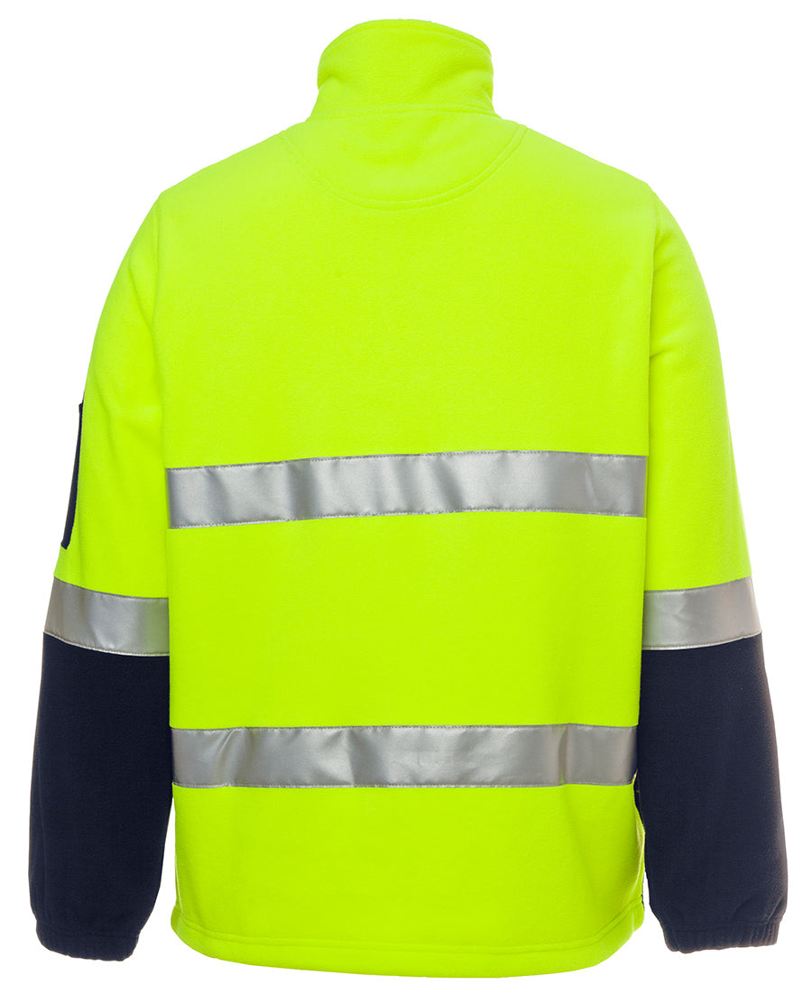 JB's Hi Vis (D+N) 1/2 Zip Polar Fleece (JBS6DNPF)
