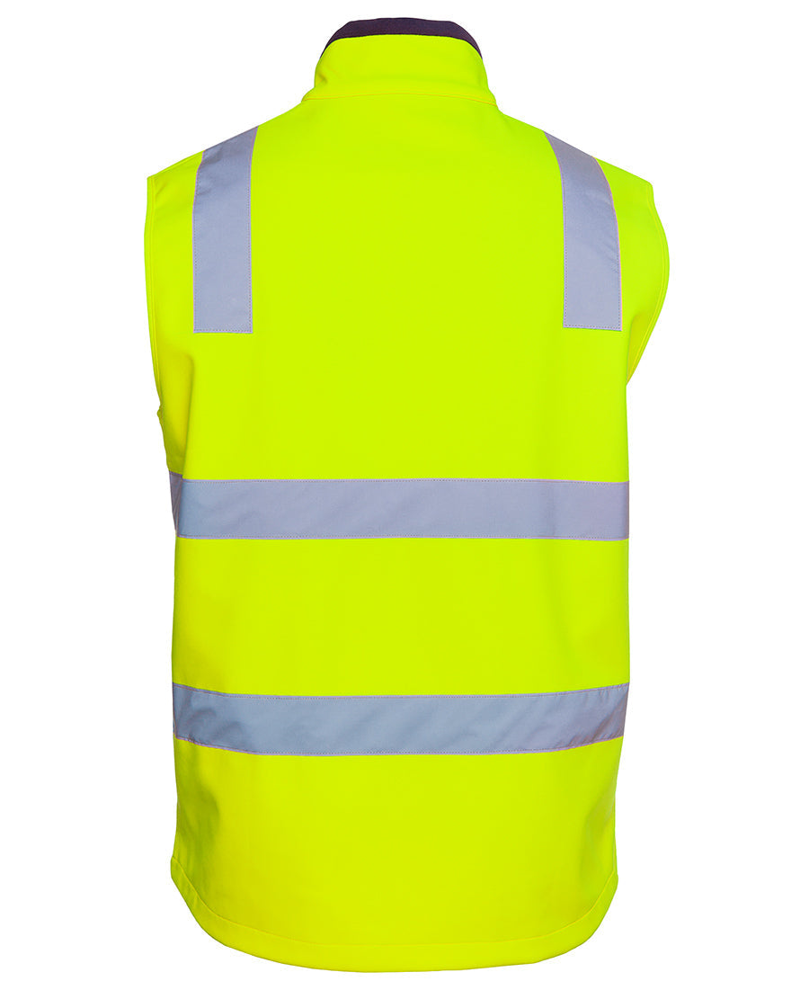 JB's Hi Vis (D+ N) Water Resistant Softshell Vest (JBS6DWV)