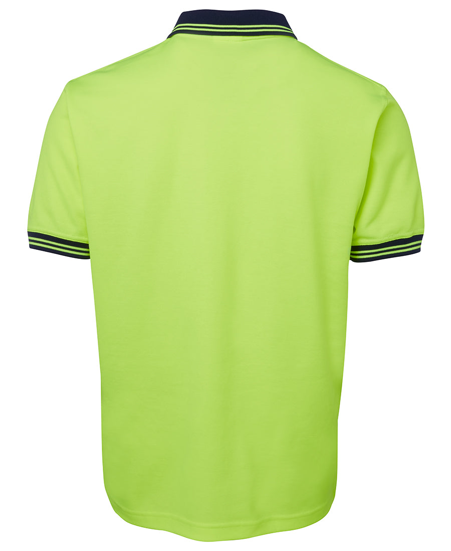 JB's Hi Vis Cotton Back Polo Short Sleeve (JBS6HPS)