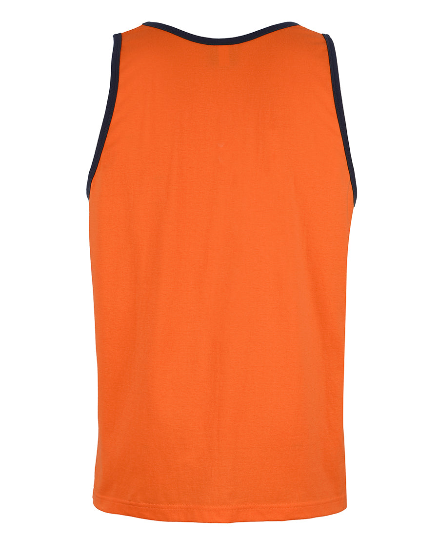 JB's Hi Vis Cotton Singlet (JBS6HTCS)