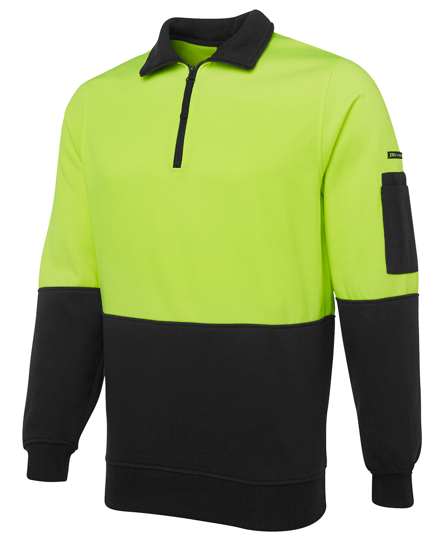 JB's Hi Vis 1/2 Zip Fleecy (JBS6HVFH)