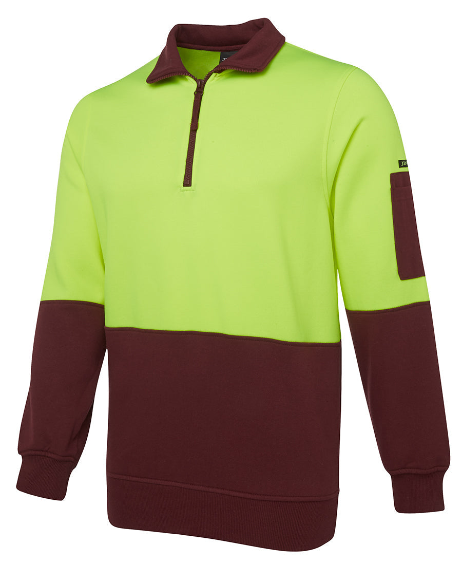 JB's Hi Vis 1/2 Zip Fleecy (JBS6HVFH)