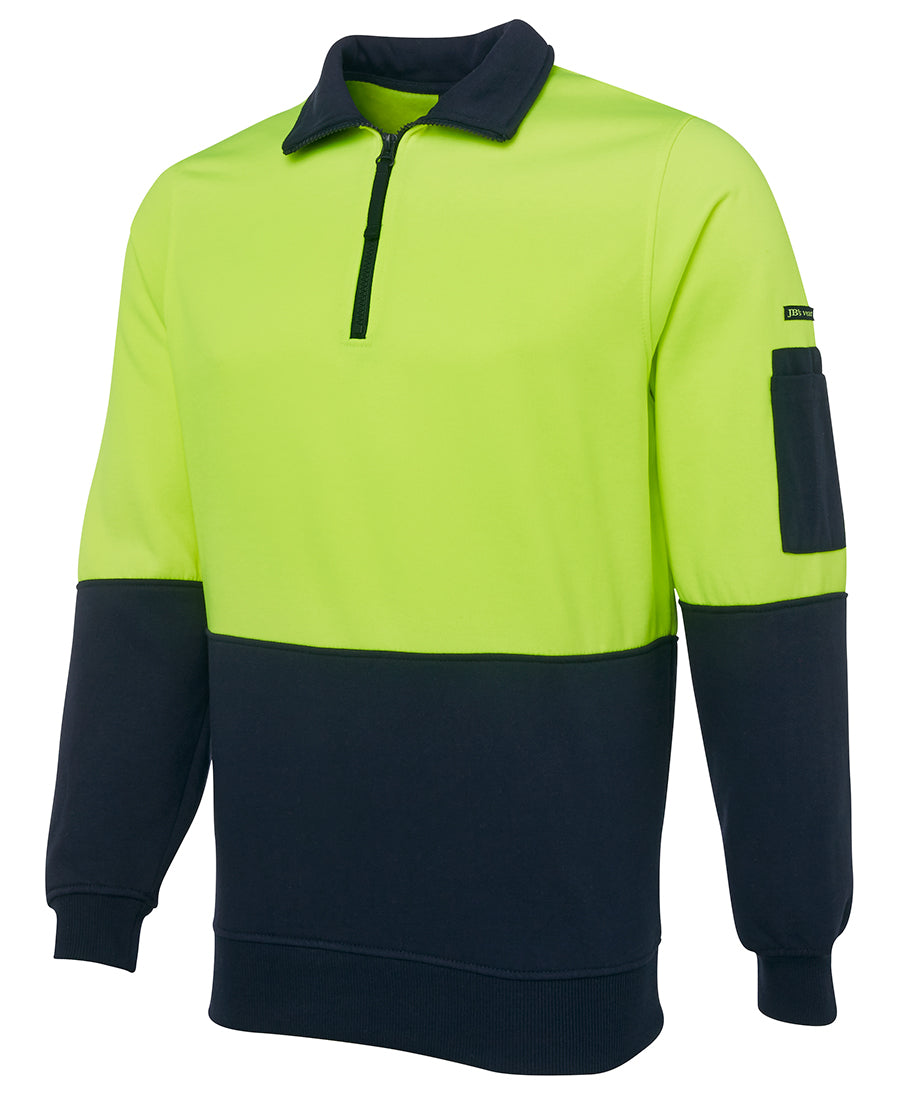 JB's Hi Vis 1/2 Zip Fleecy (JBS6HVFH)