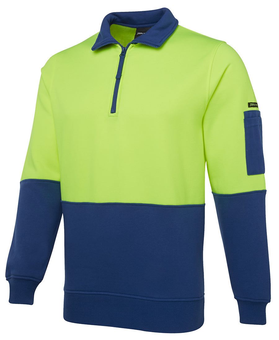 JB's Hi Vis 1/2 Zip Fleecy (JBS6HVFH)