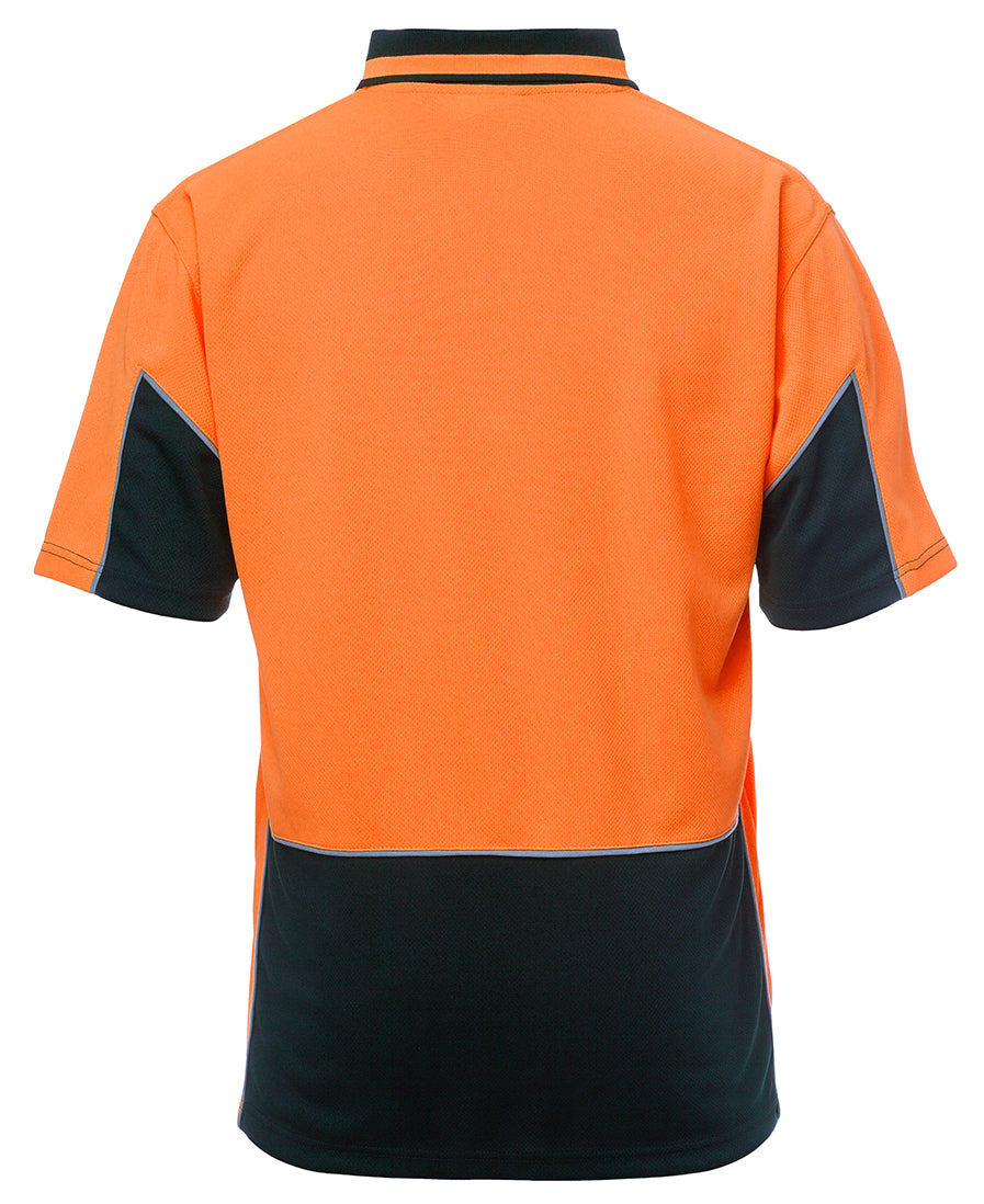 JB's Hi Vis Gap Polo Short Sleeve (JBS6HVGS)