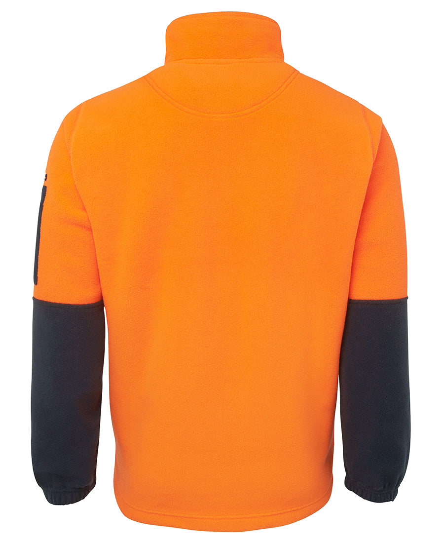JB's Hi Vis 1/2 Zip Polar Fleece (JBS6HVPF)