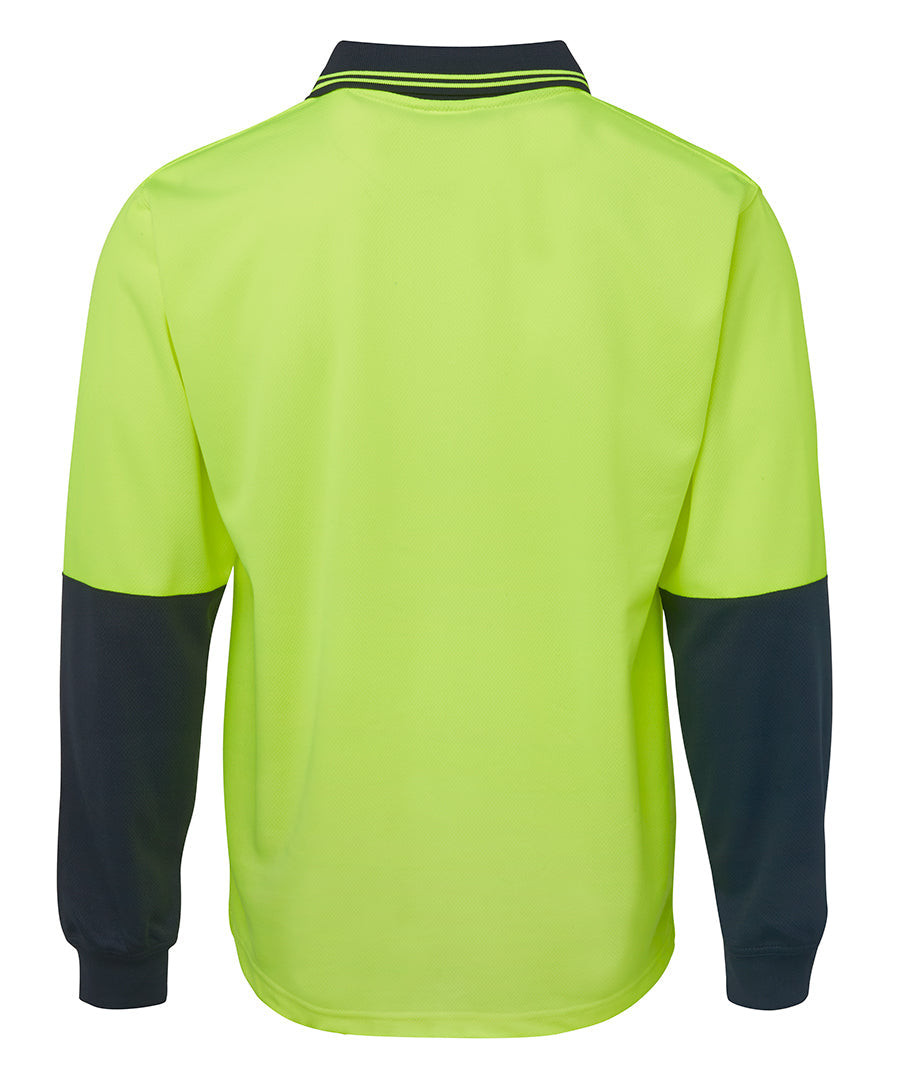 JB's Hi Vis Traditional Polo Long Sleeve (JBS6HVPL)