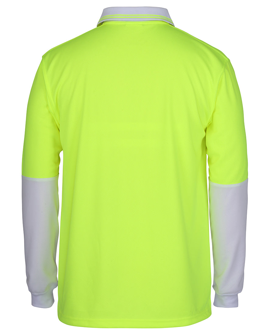 JB's Hi Vis Traditional Polo Long Sleeve (JBS6HVPL)