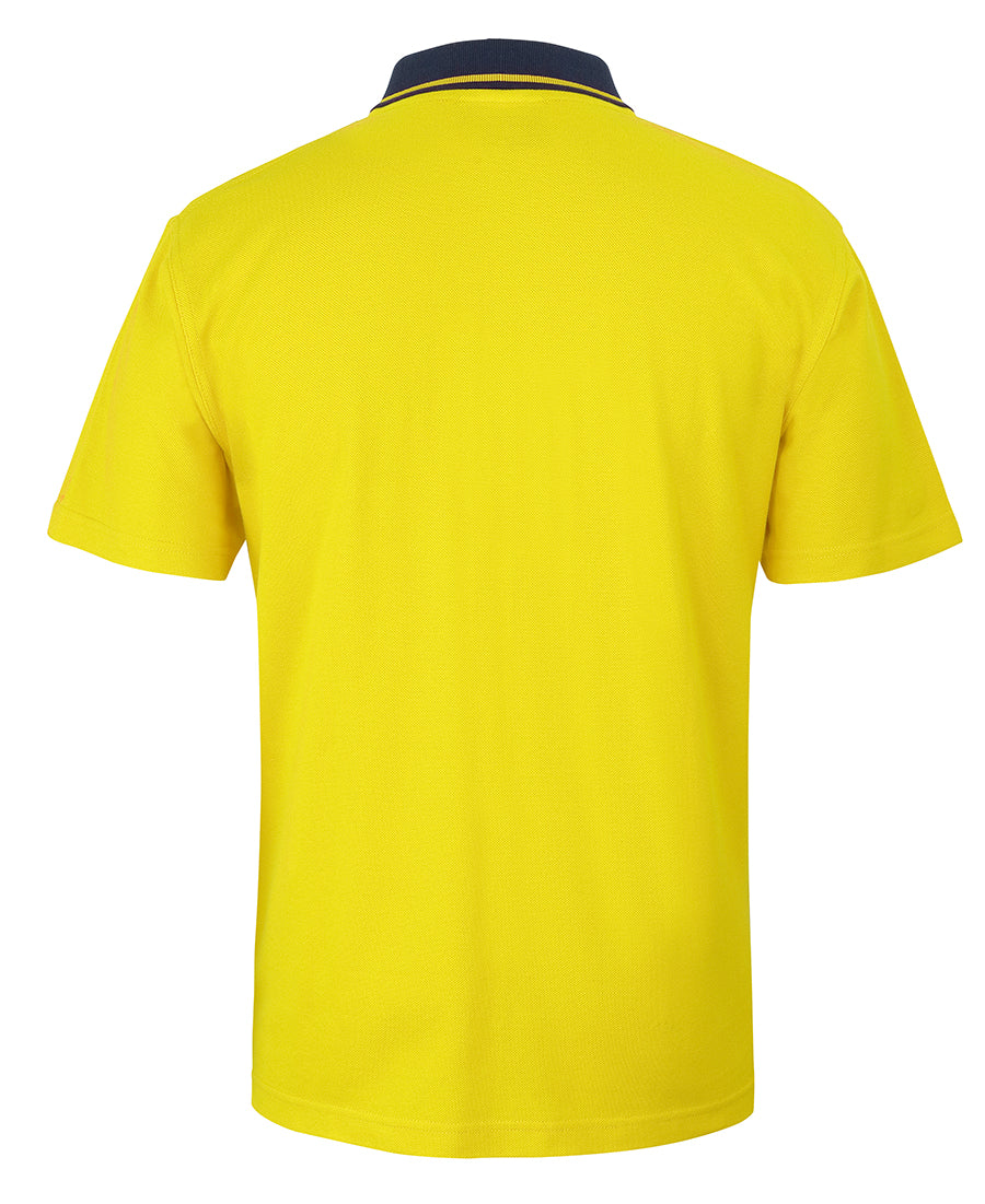 JB's Hi Vis Cotton Pique Traditional Polo Short Sleeve (JBS6HVQS)