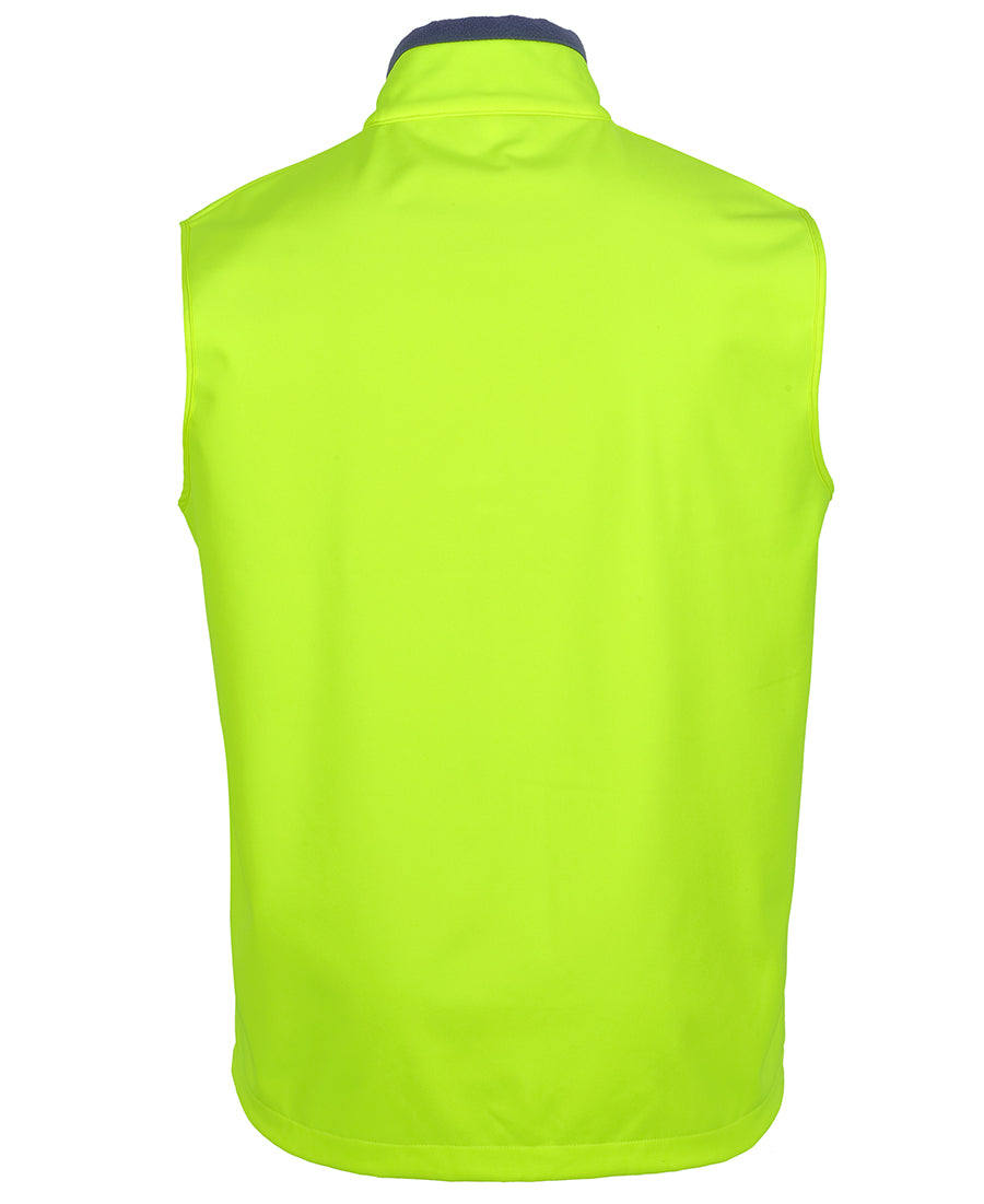 JB's Hi Vis Water Resistant Softshell Vest (JBS6HWV)