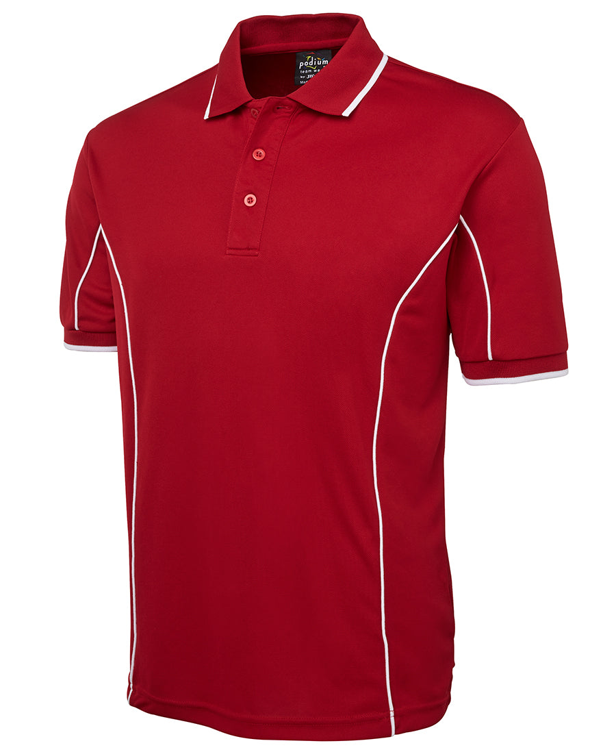 JB's Podium Piping Polo Short Sleeve (Additional Colours) (JBS7PIP)