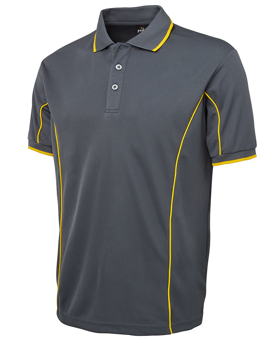 JB's Podium Piping Polo Short Sleeve (Additional Colours) (JBS7PIP)
