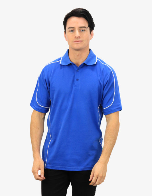 Be Seen Waffle Knit Polo