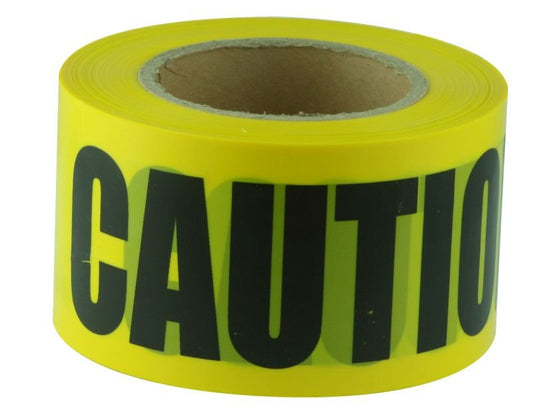 Maxisafe Caution Barricade Tape Yellow/Black (MAXBTC710)