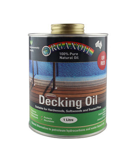 Organoil Decking Oil Red 1L