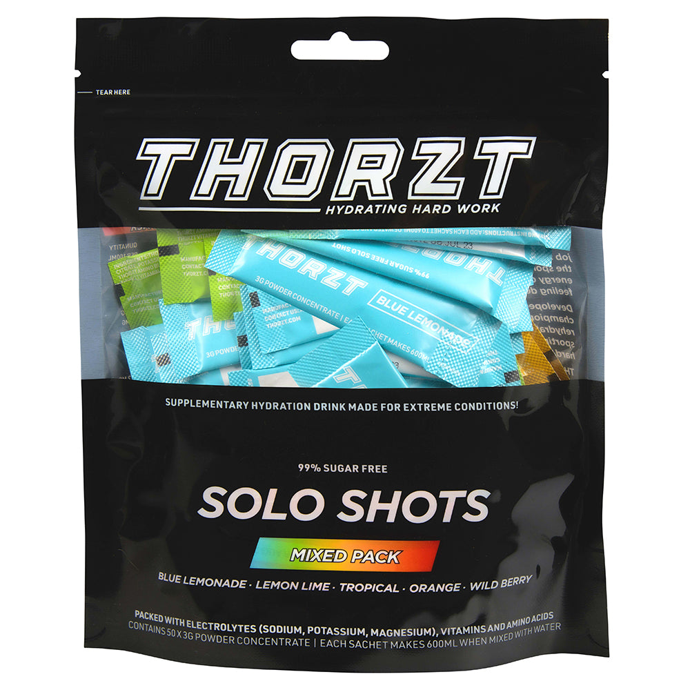 Thorzt Sugar Free Solo Shots 50 X 3g