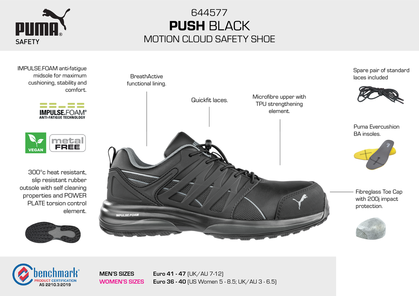 PUMA Push Black