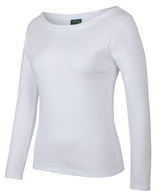 JB's Ladies C of C Boat Neck Tee Long Sleeve (JBS1BTL)
