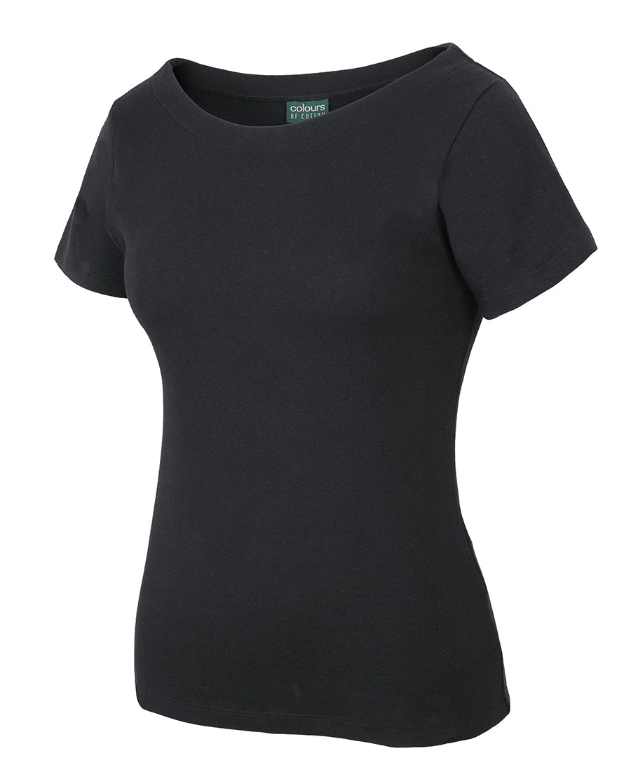 JB's Ladies C of C Boat Neck Tee Short Sleeve (JBS1BTS)