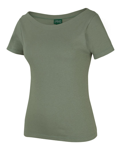 JB's Ladies C of C Boat Neck Tee Short Sleeve (JBS1BTS)