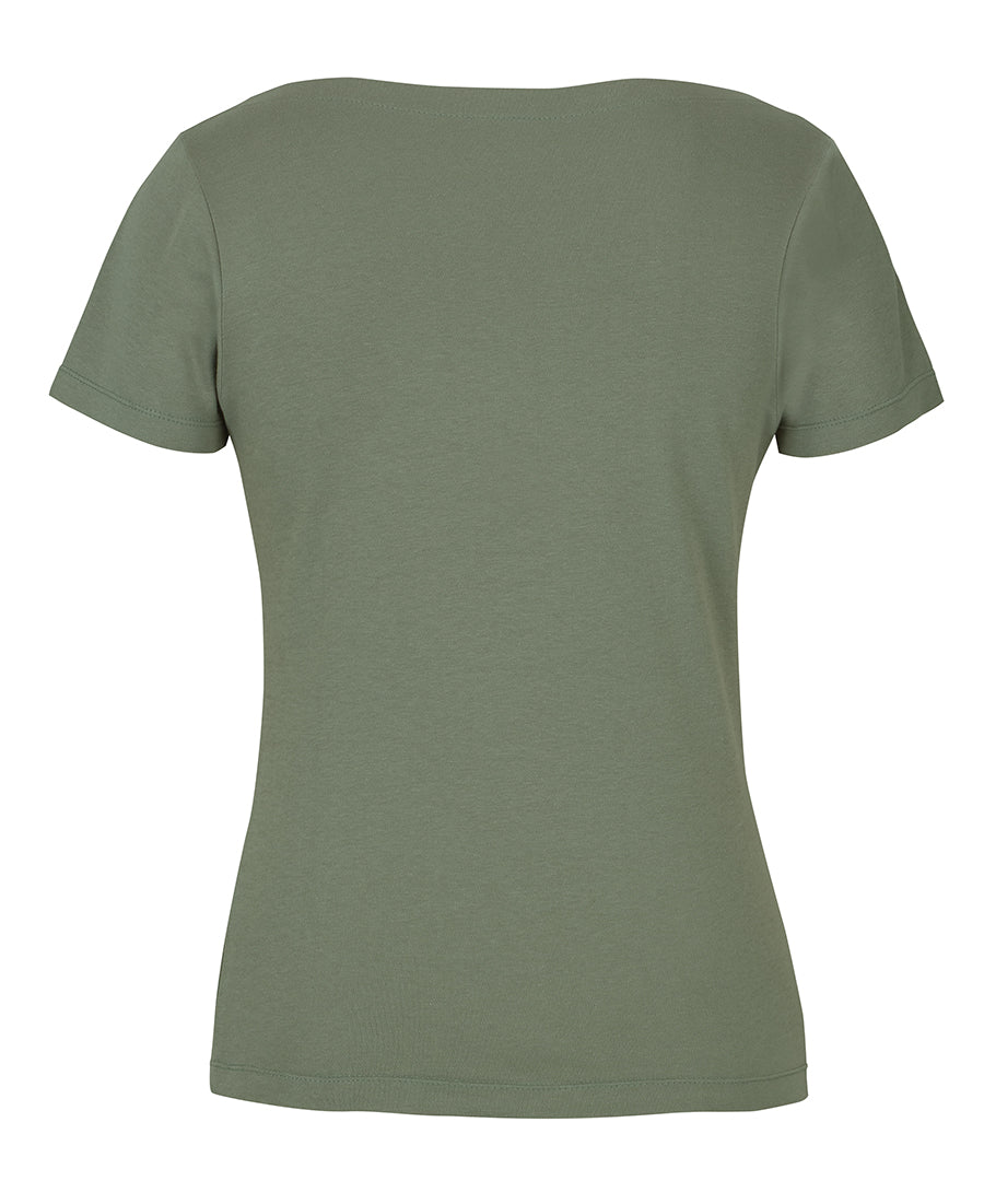 JB's Ladies C of C Boat Neck Tee Short Sleeve (JBS1BTS)