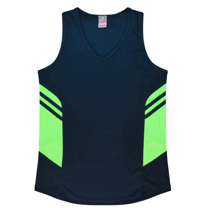 Aussie Pacific Tasman Ladies Singlet Additional Colours (APN2111)
