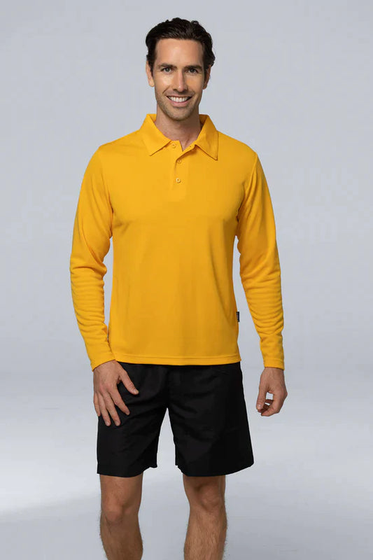 Aussie Pacific Botany Mens Polos Long Sleeve (APN1316)