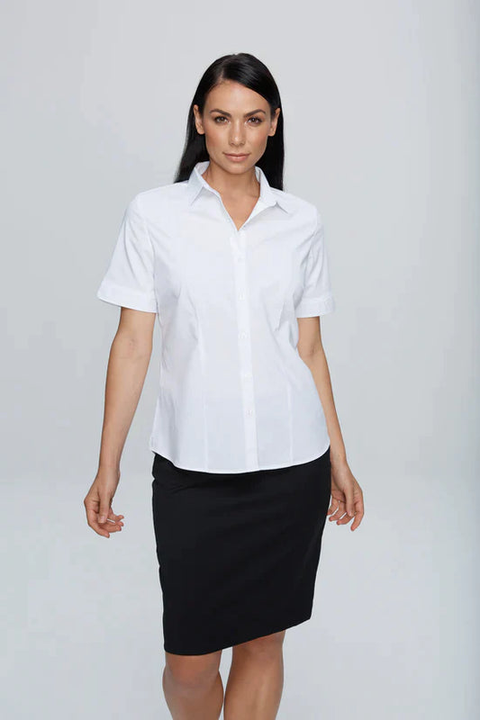 Aussie Pacific Kingswood Ladies Shirt Short Sleeve (APN2910S)