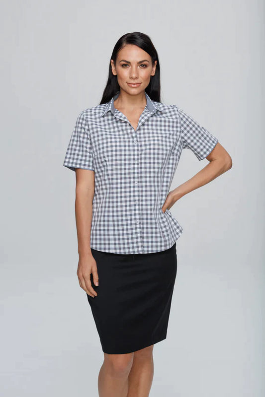 Aussie Pacific Devonport Ladies Shirt Short Sleeve (APN2908S)