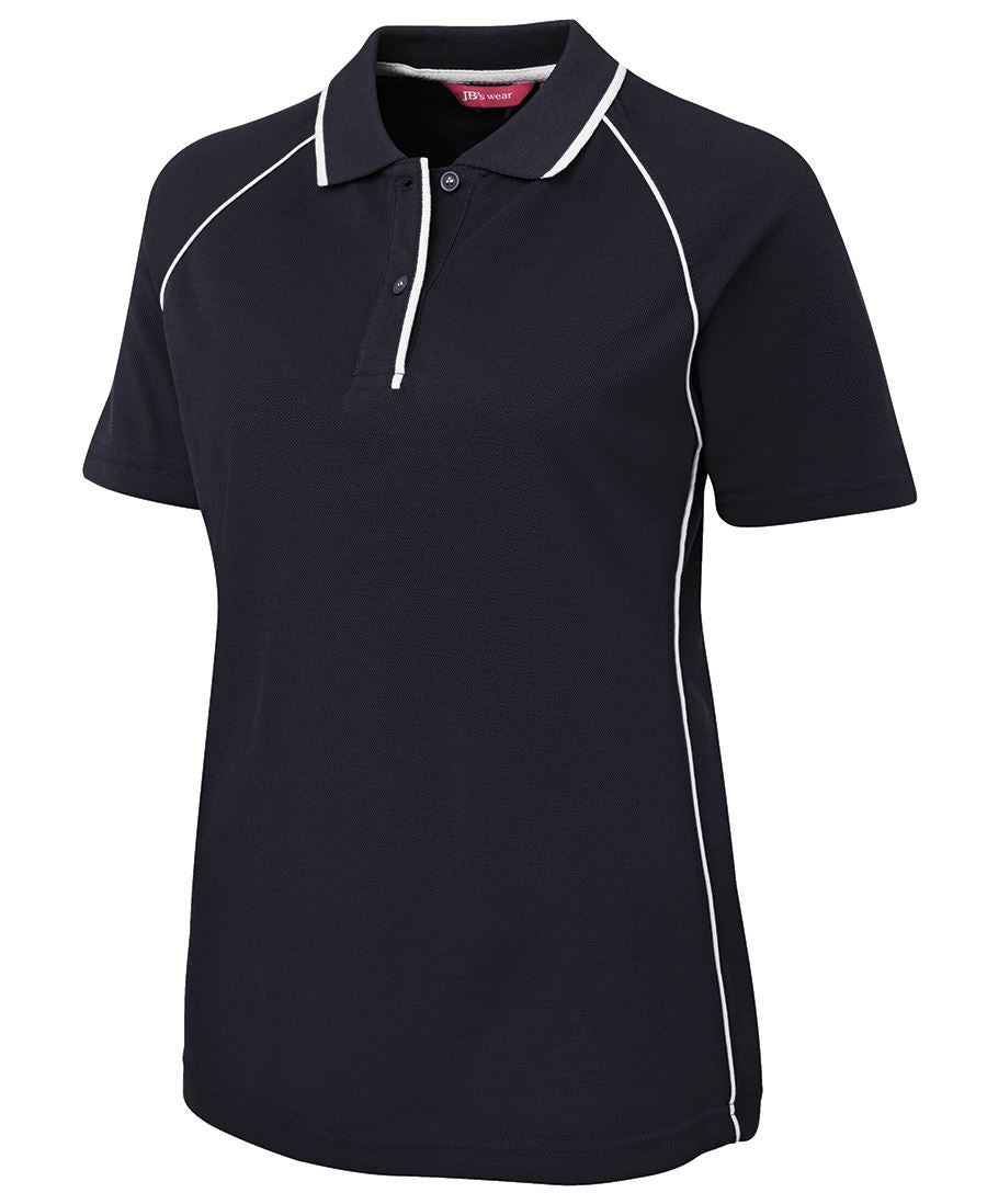JB's Ladies Raglan Polo Short Sleeve (JBS2LRP)