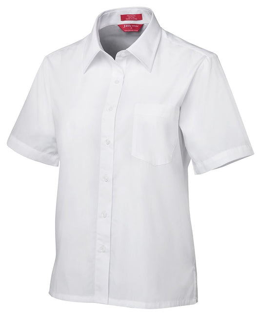 JB's Ladies Original Poplin Shirt Short Sleeve (JBS4LSWS)