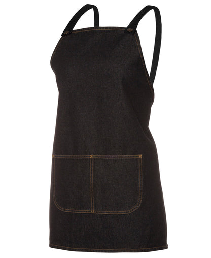 JB's Cross Back Denim Bib Apron 65x71cm (Without Straps) (JBS5ACBB)
