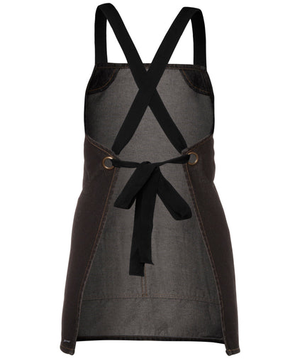 JB's Cross Back Denim Bib Apron 65x71cm (Without Straps) (JBS5ACBB)
