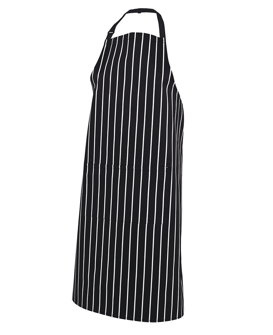 JB's Striped Bib Apron (With Pocket) (JBS5BS)