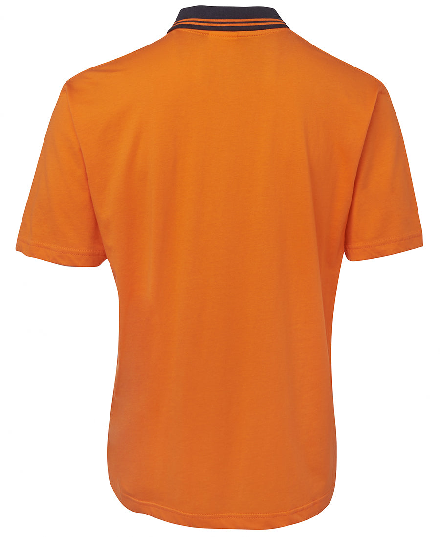 JB's Hi Vis Cotton Polo Short Sleeve (JBS6CPHV)