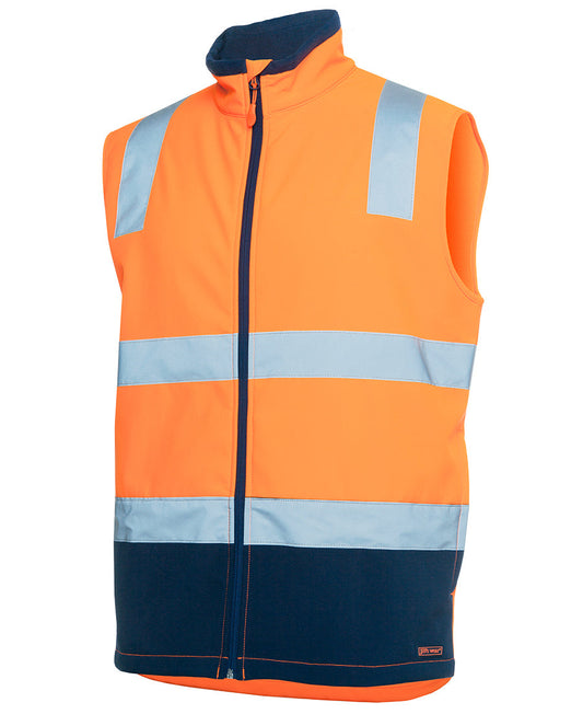 JB's Hi Vis (D+ N) Water Resistant Softshell Vest (JBS6DWV)
