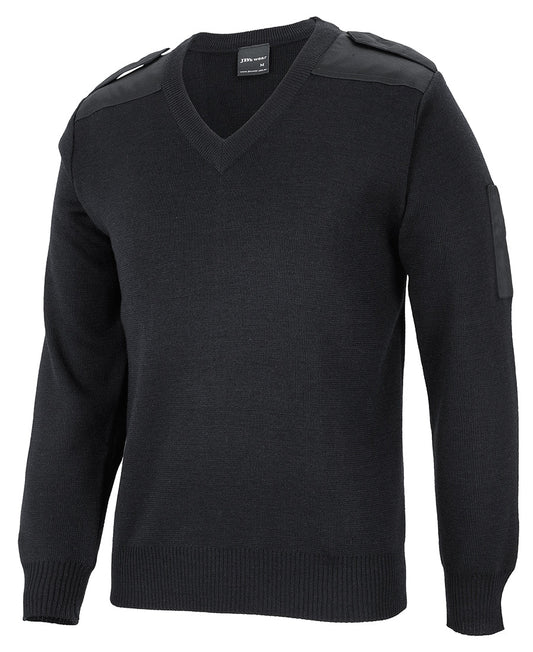JB's Knitted Epaulette Jumper (JBS6EJ)