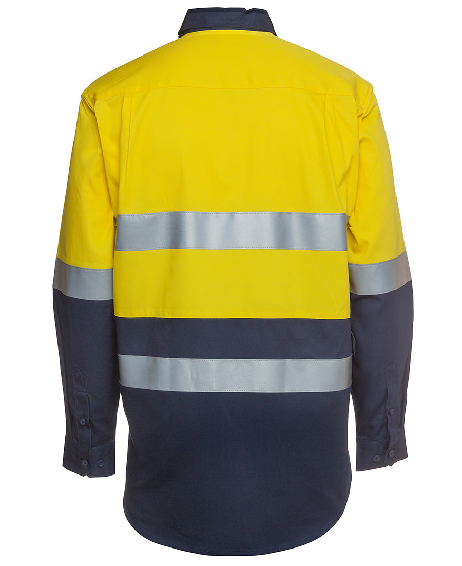 JB's Hi Vis (D+N) 190G Shirt Long Sleeve (JBS6HLS)