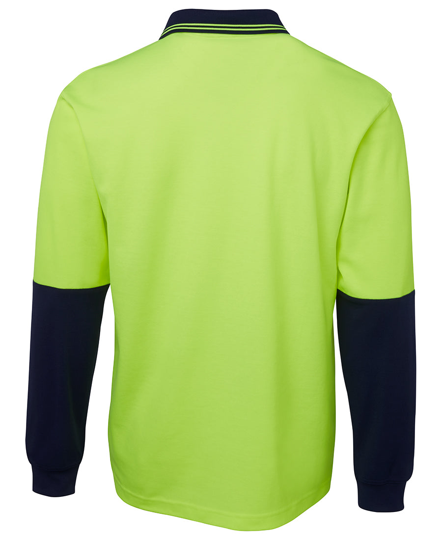 JB's Hi Vis Cotton Back Polo Long Sleeve (JBS6HPL)