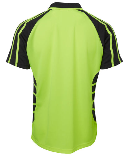 JB's Hi Vis Spider Polo Short Sleeve (JBS6HSP)