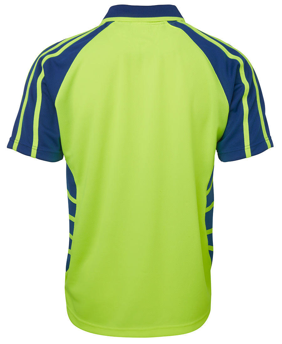 JB's Hi Vis Spider Polo Short Sleeve (JBS6HSP)