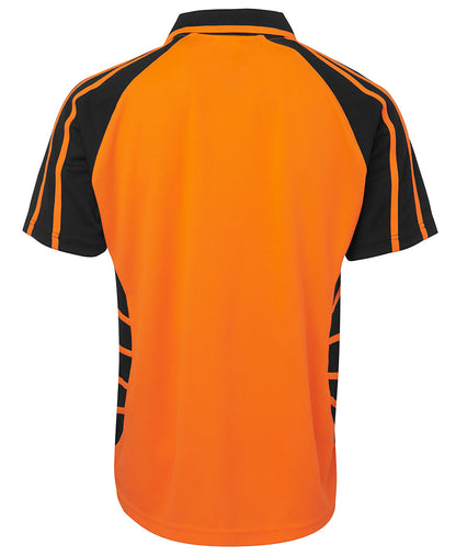 JB's Hi Vis Spider Polo Short Sleeve (JBS6HSP)