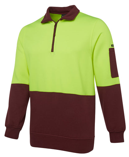 JB's Hi Vis 1/2 Zip Fleecy (JBS6HVFH)