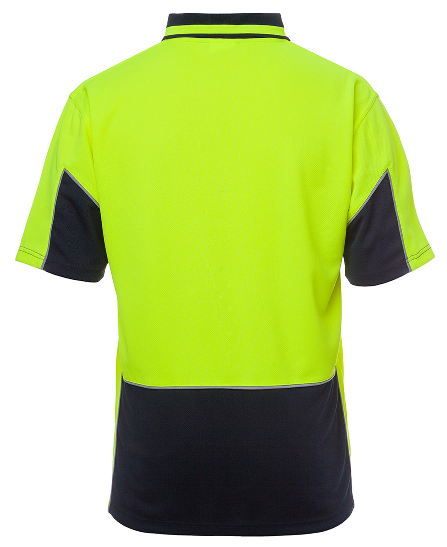 JB's Hi Vis Gap Polo Short Sleeve (JBS6HVGS)