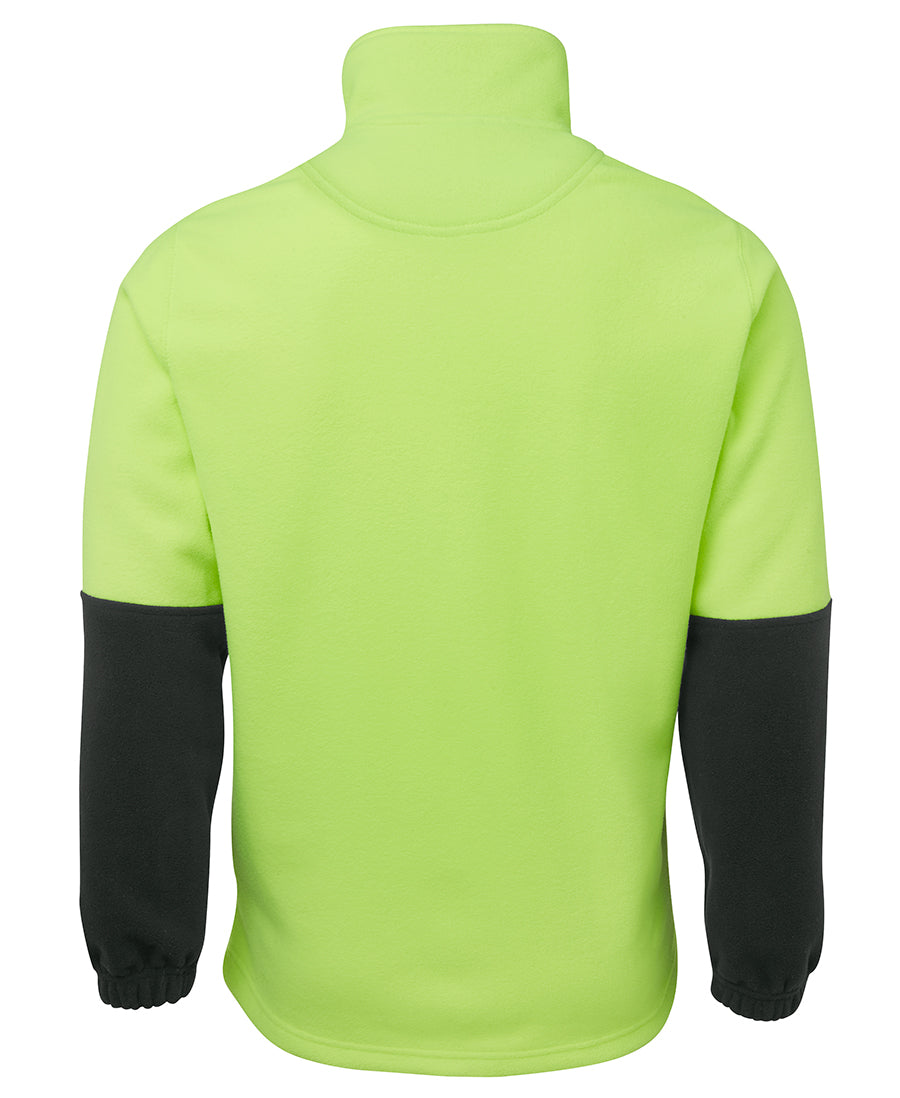 JB's Hi Vis 1/2 Zip Polar Fleece (JBS6HVPF)