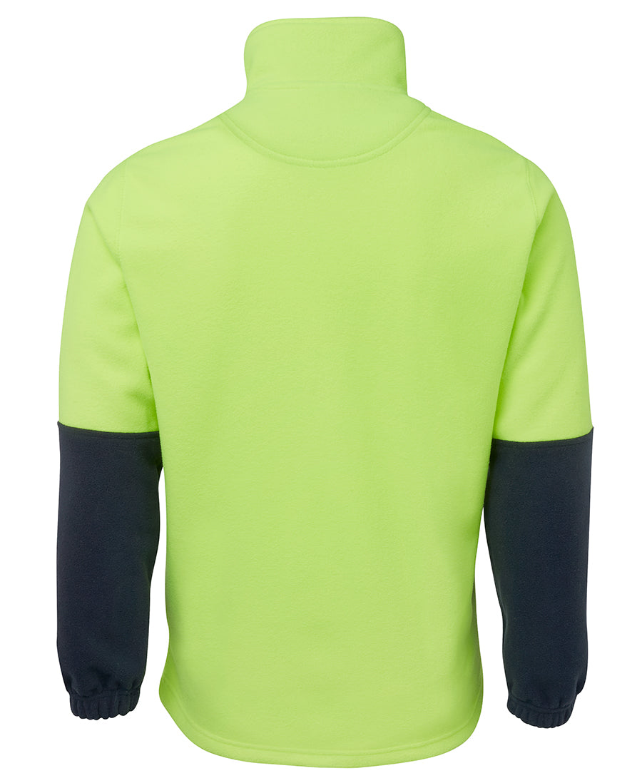 JB's Hi Vis 1/2 Zip Polar Fleece (JBS6HVPF)