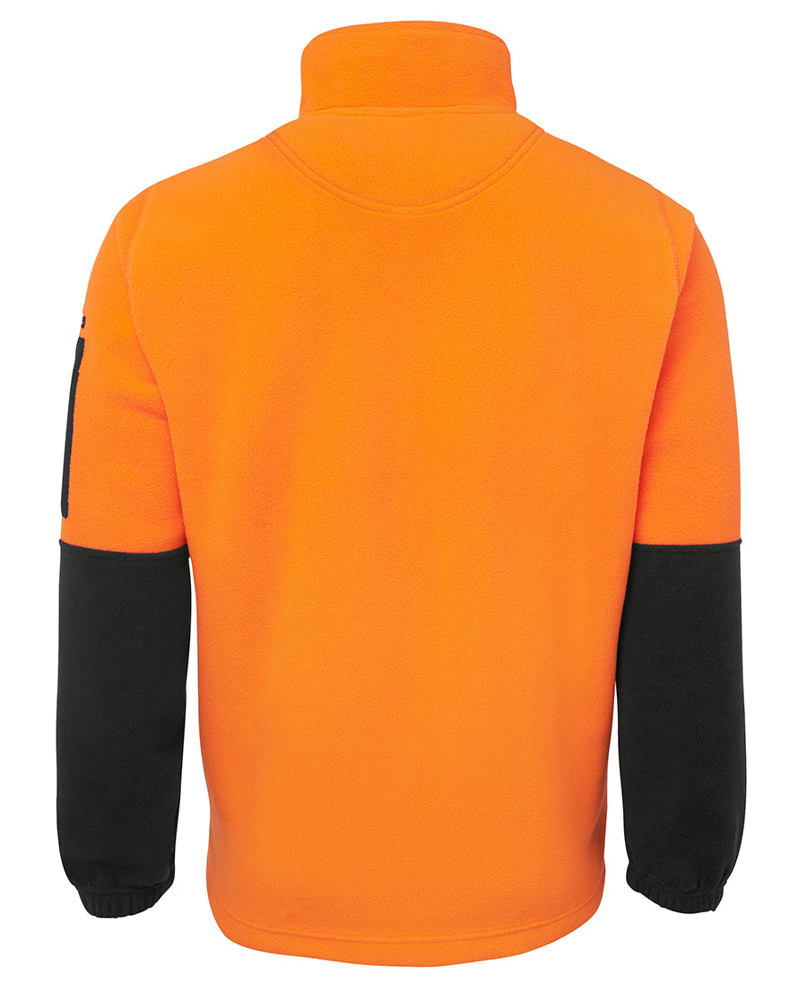 JB's Hi Vis 1/2 Zip Polar Fleece (JBS6HVPF)
